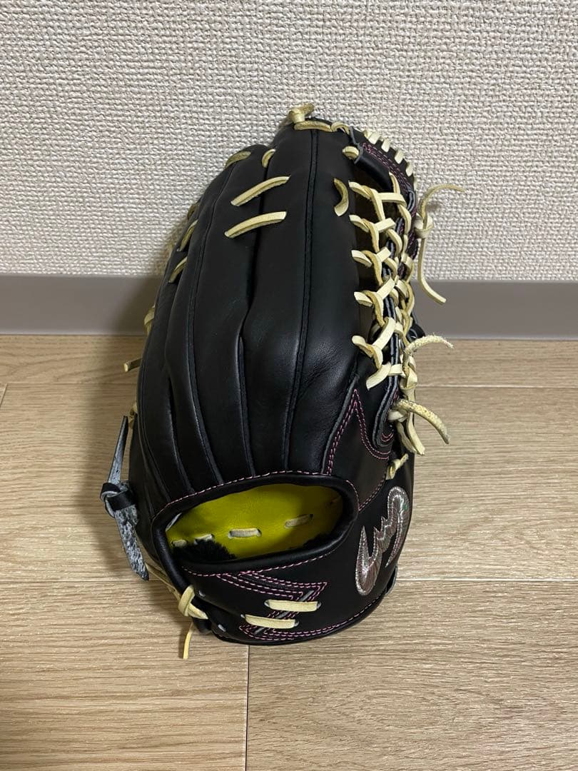 《超流行》　Zeems 三方親モデル　軟式•外野用グローブ