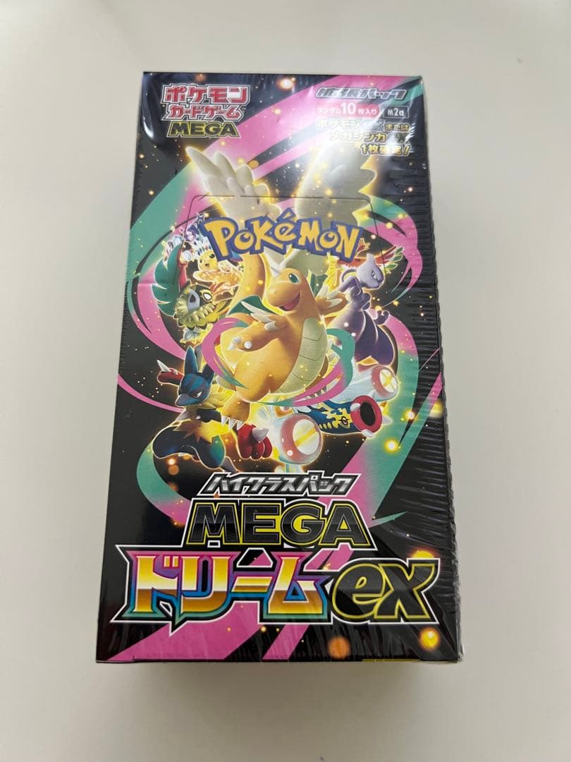 ポケモンカードゲーム MEGAドリームEX 未開封 シュリンク付き