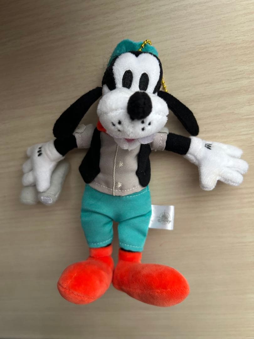 グーフィー ぬいぐるみ ストラップ付き 約20cm