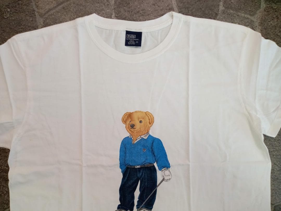 90's POLO ラルフローレン　GOLF ポロベアＴシャツ　3枚セット