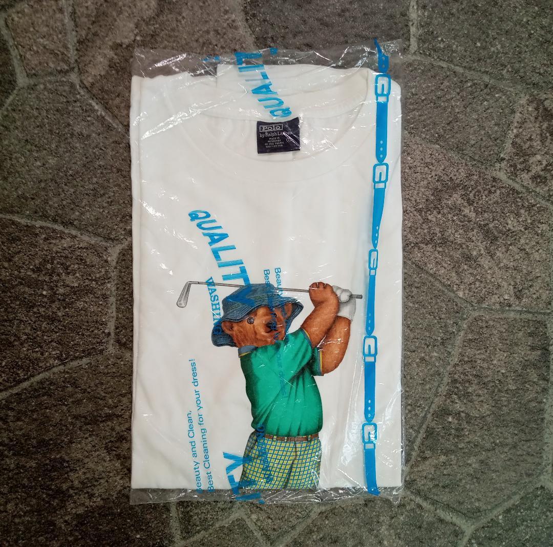90's POLO ラルフローレン　GOLF ポロベアＴシャツ　3枚セット