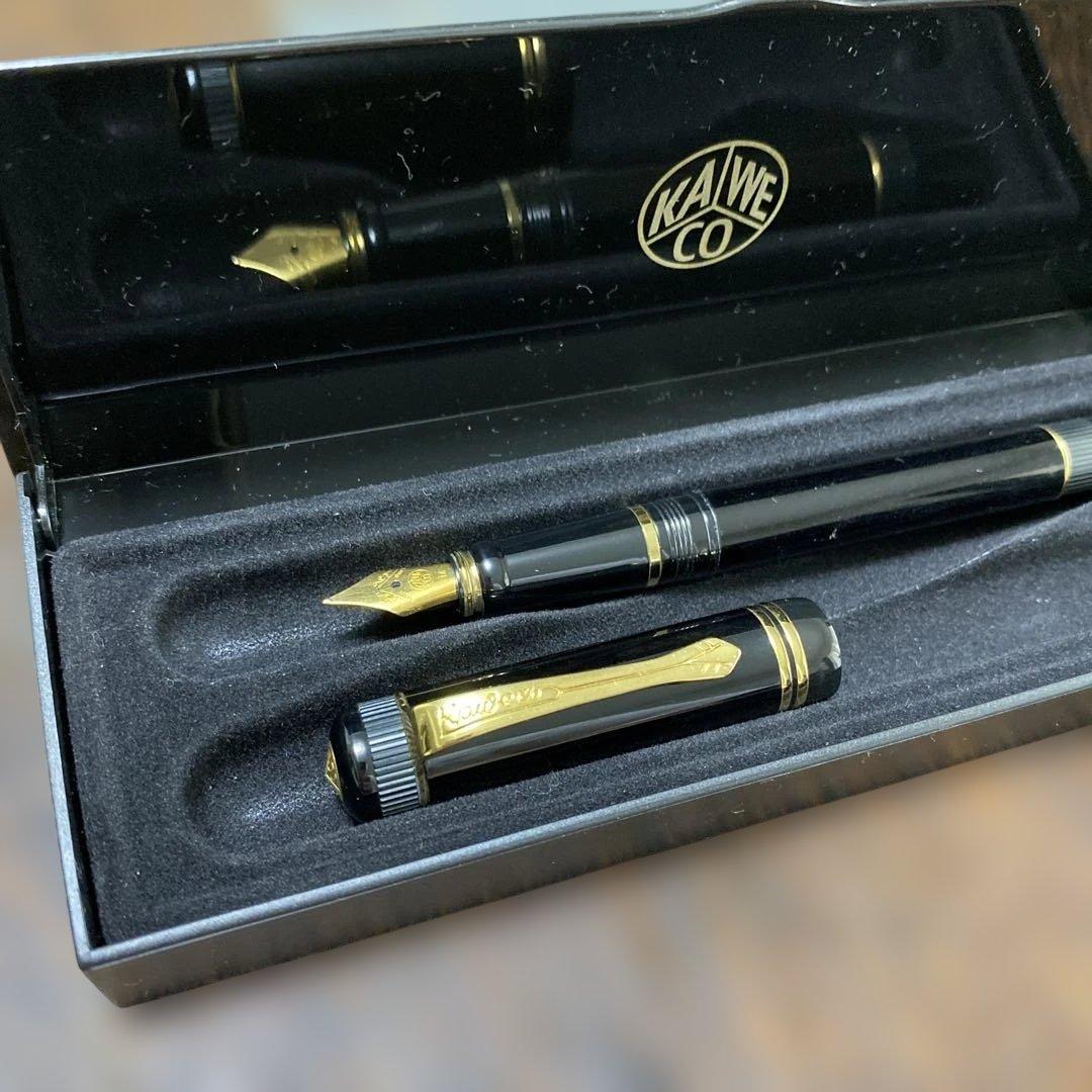 KawecoDia万年筆 黒Germany箱あり