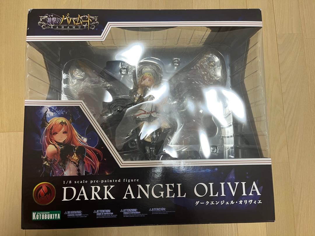 ダークエンジェル・オリヴィエ 「神撃のバハムート」 1/8 塗装済み完成品