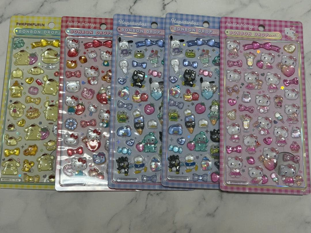 ス*ん様 ボンボンドロップシール 正規品16枚