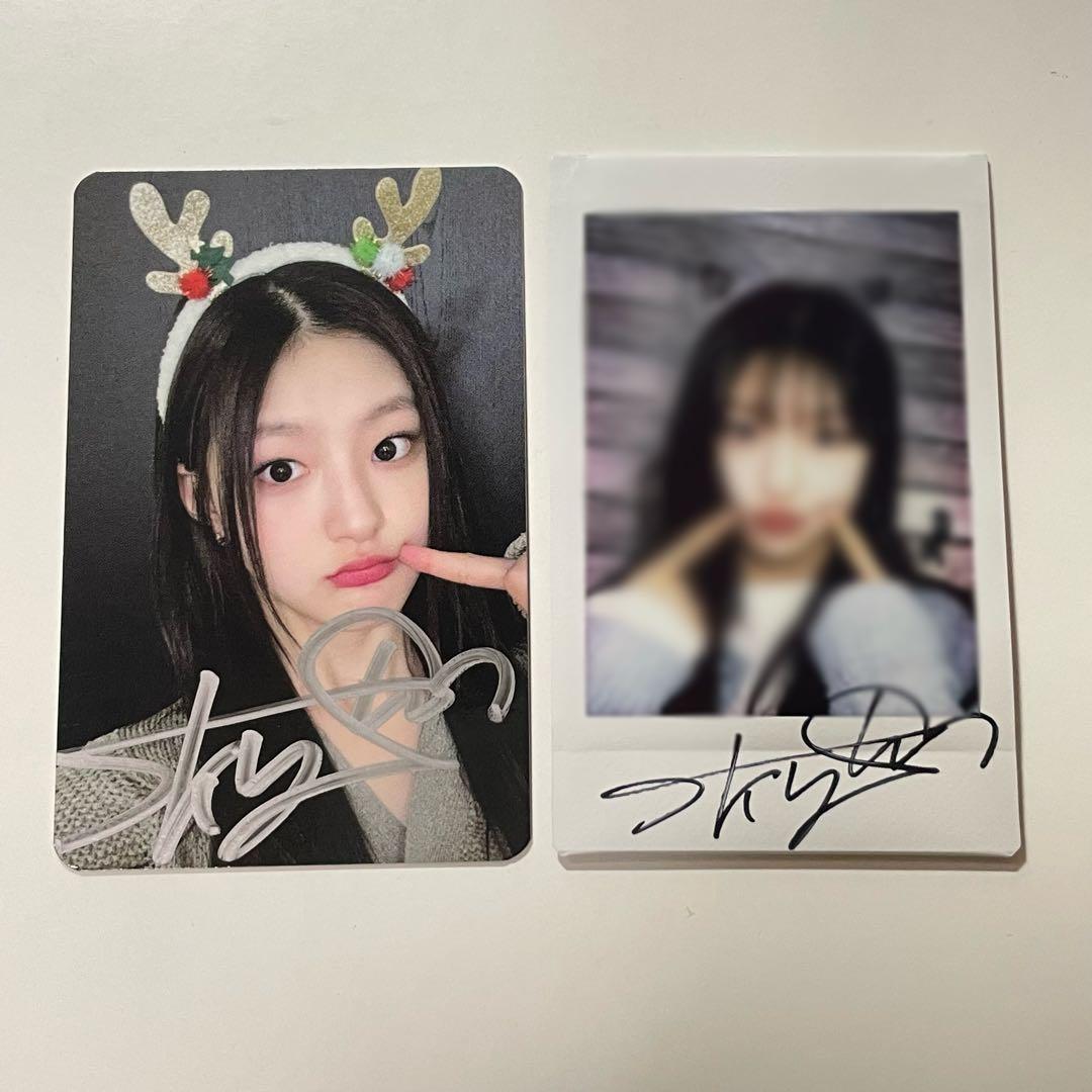 kiss of life ハヌル 直筆サイン ポラロイド チェキ トレカ