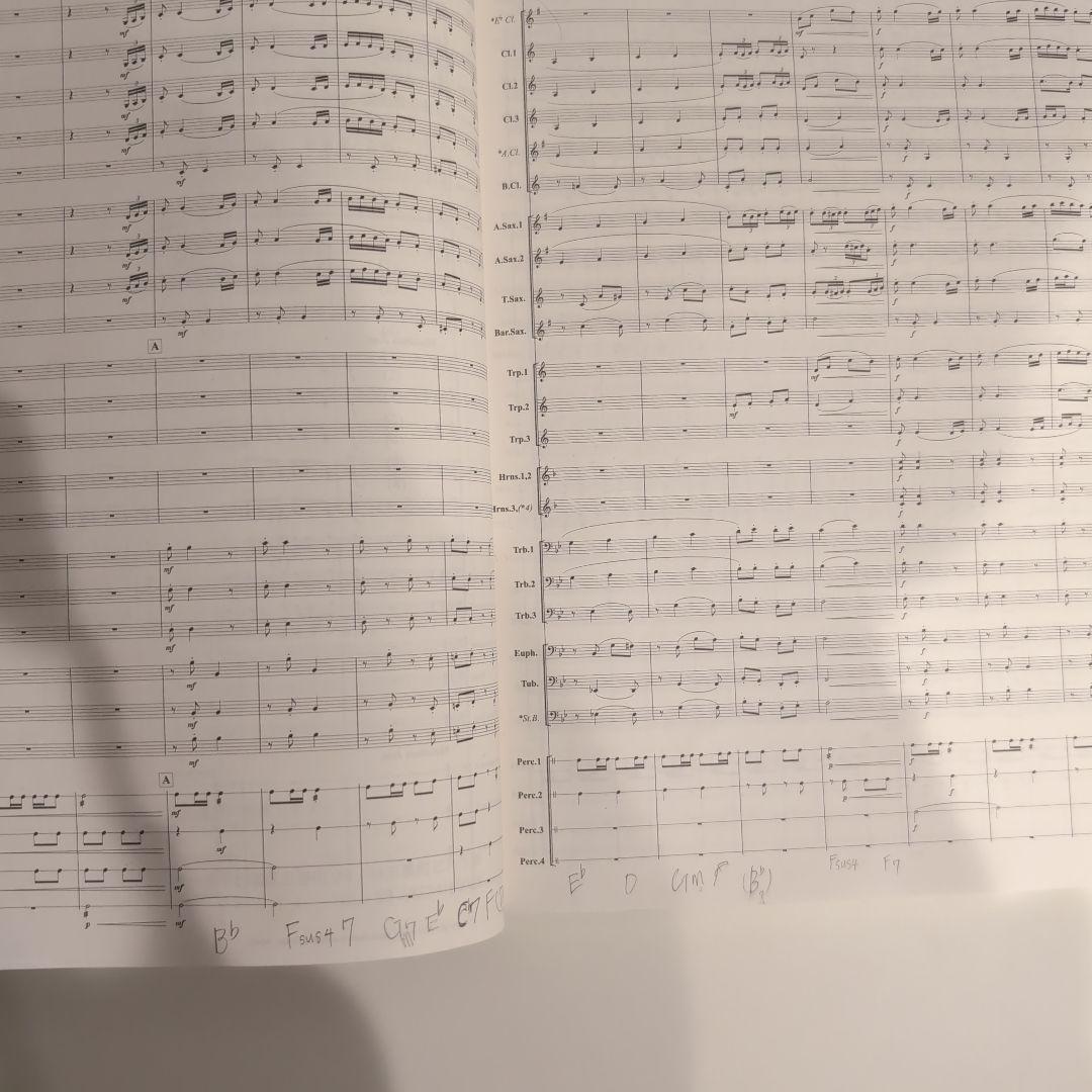 2012 年度　全日本吹奏楽コンクール　フルスコア集