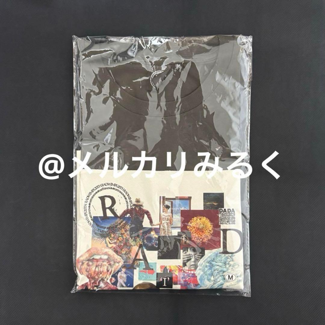 RADWIMPS 特別展 ポップアップ シングルジャケットコラージュTシャツ M
