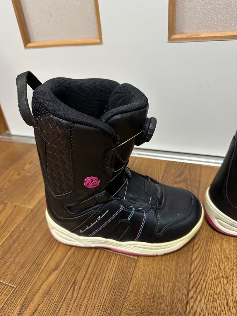 3セットスノー ボード110cmビンディング付ブツ22~23cm