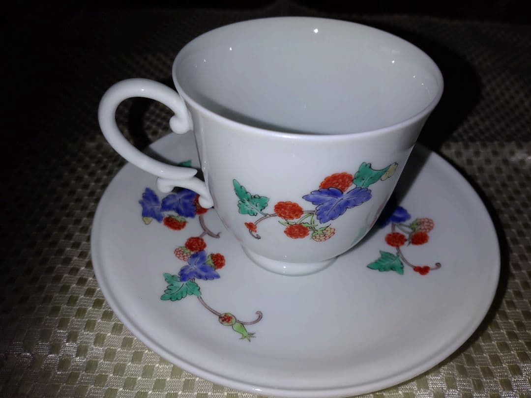 十四代酒井田柿右衛門コーヒーカップセット