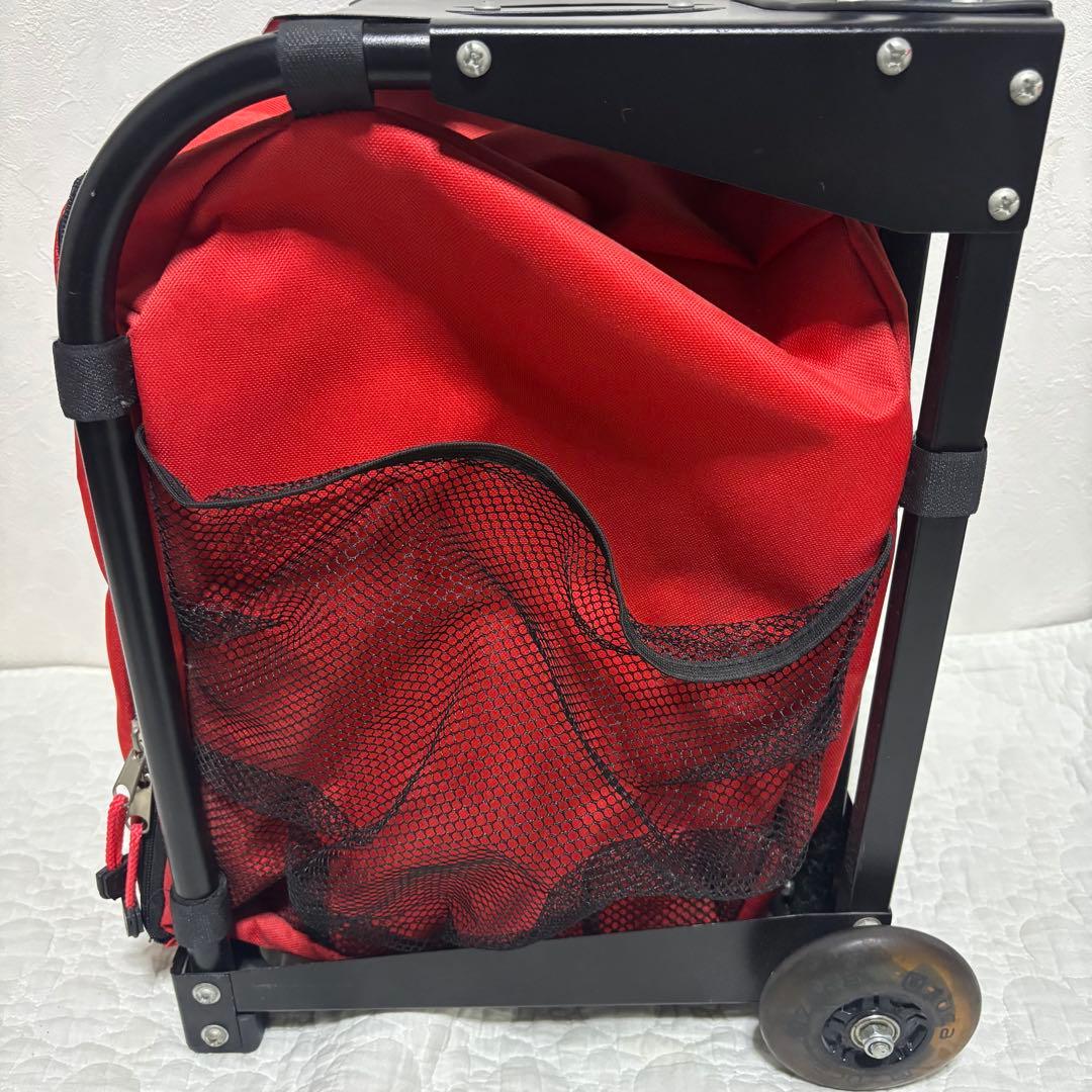 【希少色】zuca ズーカ キャリー 座れるキャリーケース 2輪 光るタイヤ