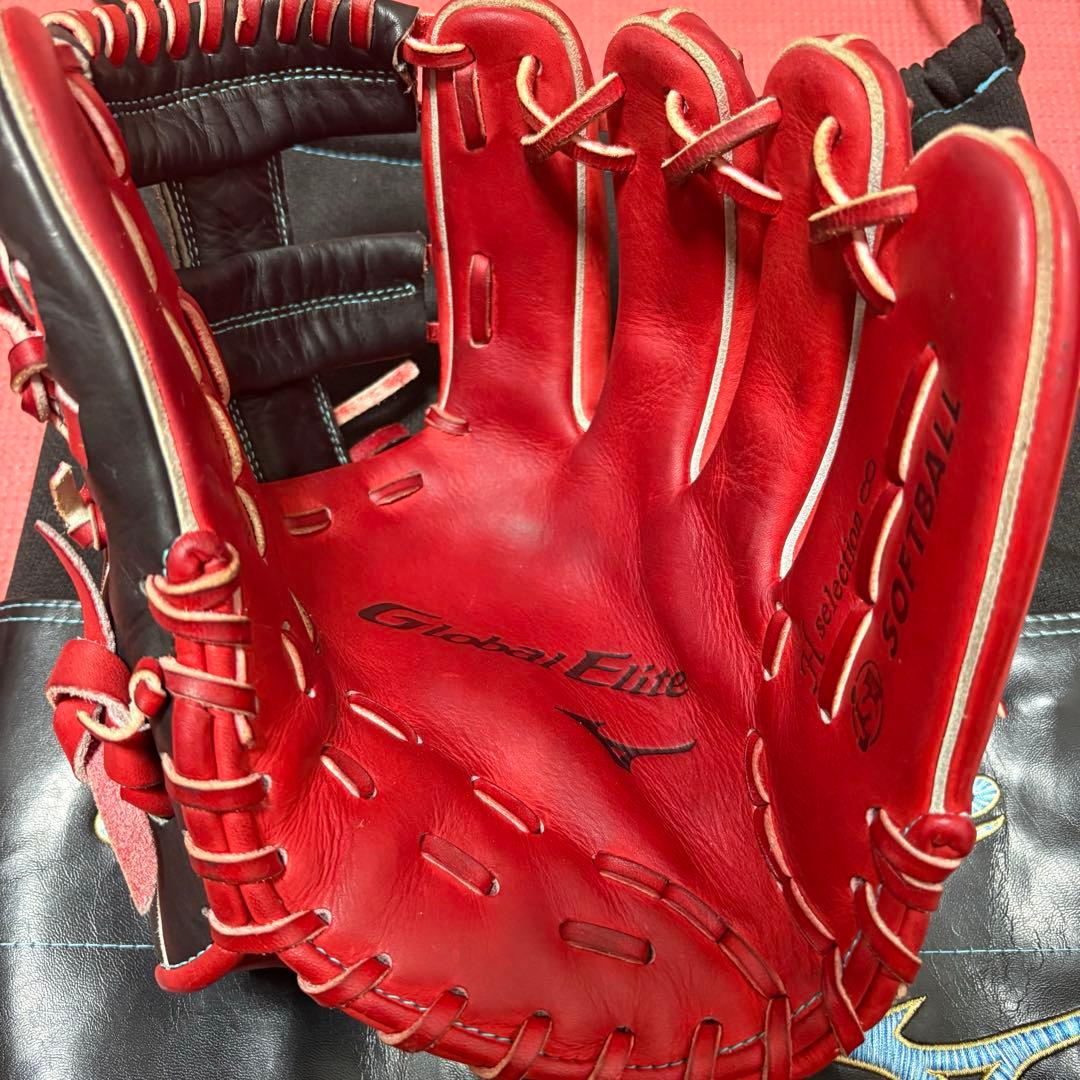 【限定品】ミズノGlobalElite 内野手 菊池型9 ダイバーシティーブルー