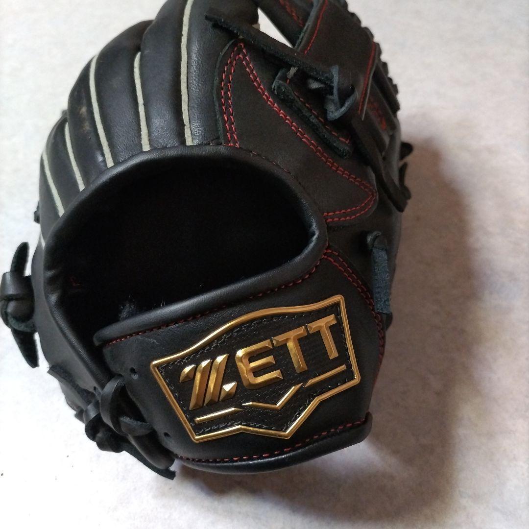 サイズS【2023年製】少年用　軟式用グローブ　ゼット　ブラック　柔らか