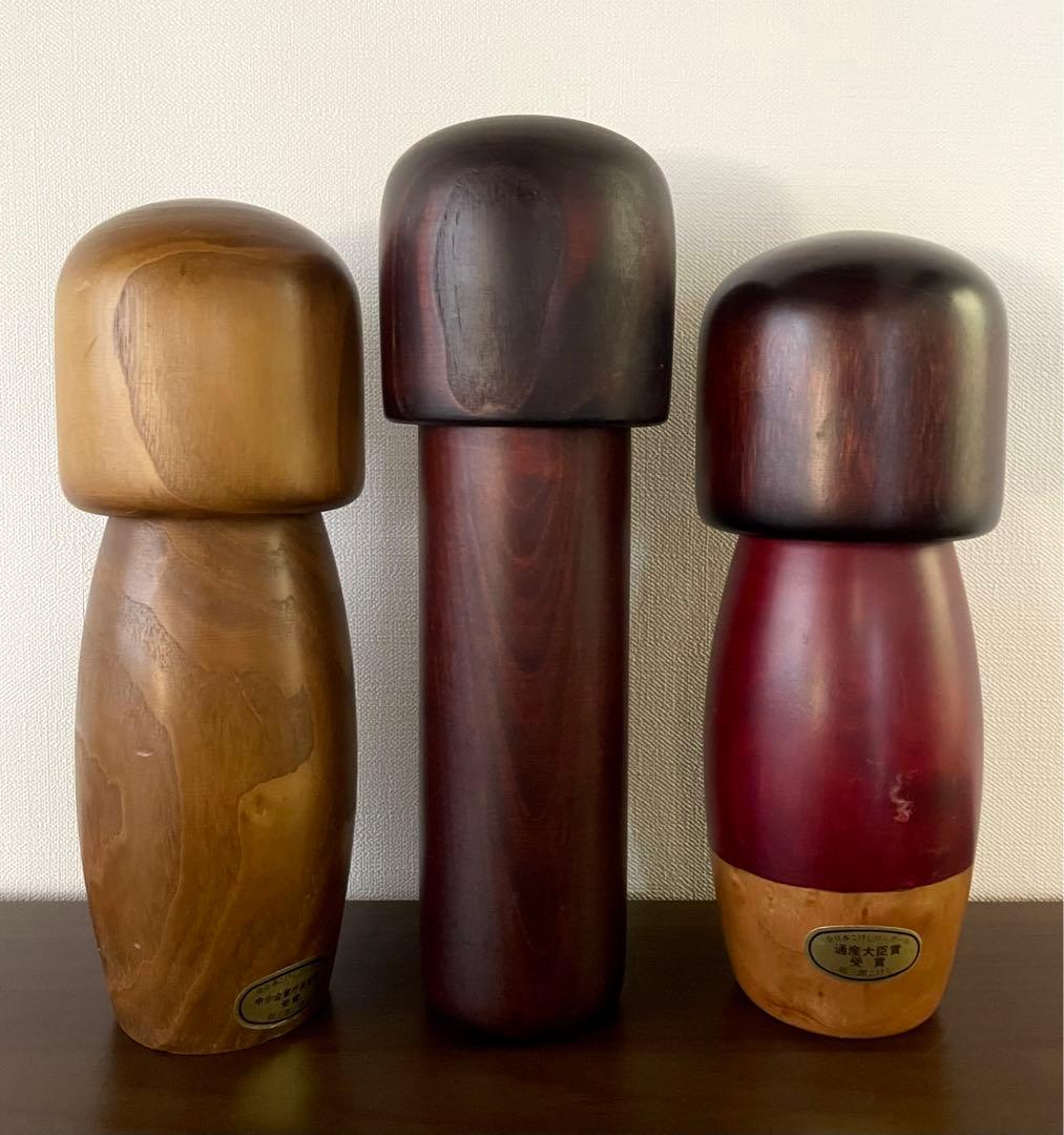 卯三郎 創作 こけし セット まとめ レトロ 可愛い kokeshi 人形