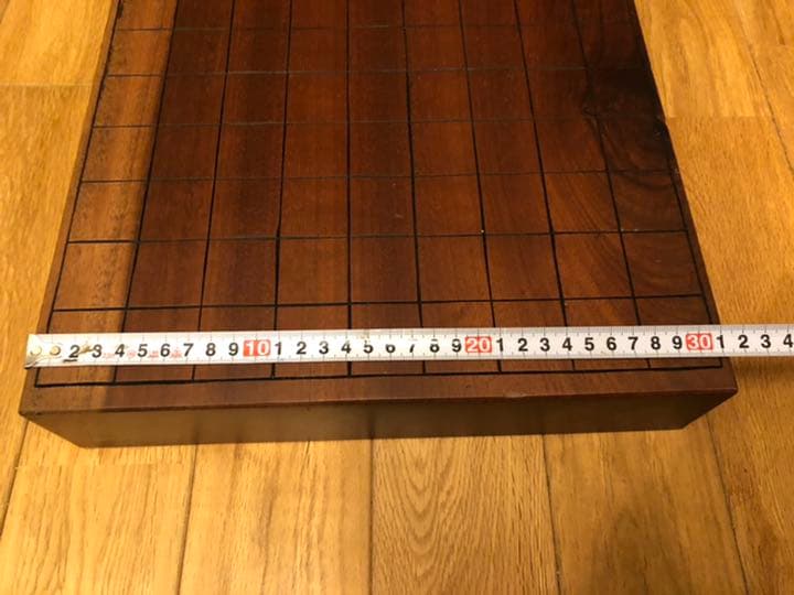 【手作り/中古】将棋盤 ブビンガ材 一枚板 貴重材