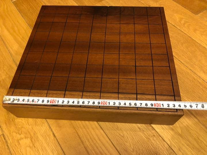 【手作り/中古】将棋盤 ブビンガ材 一枚板 貴重材