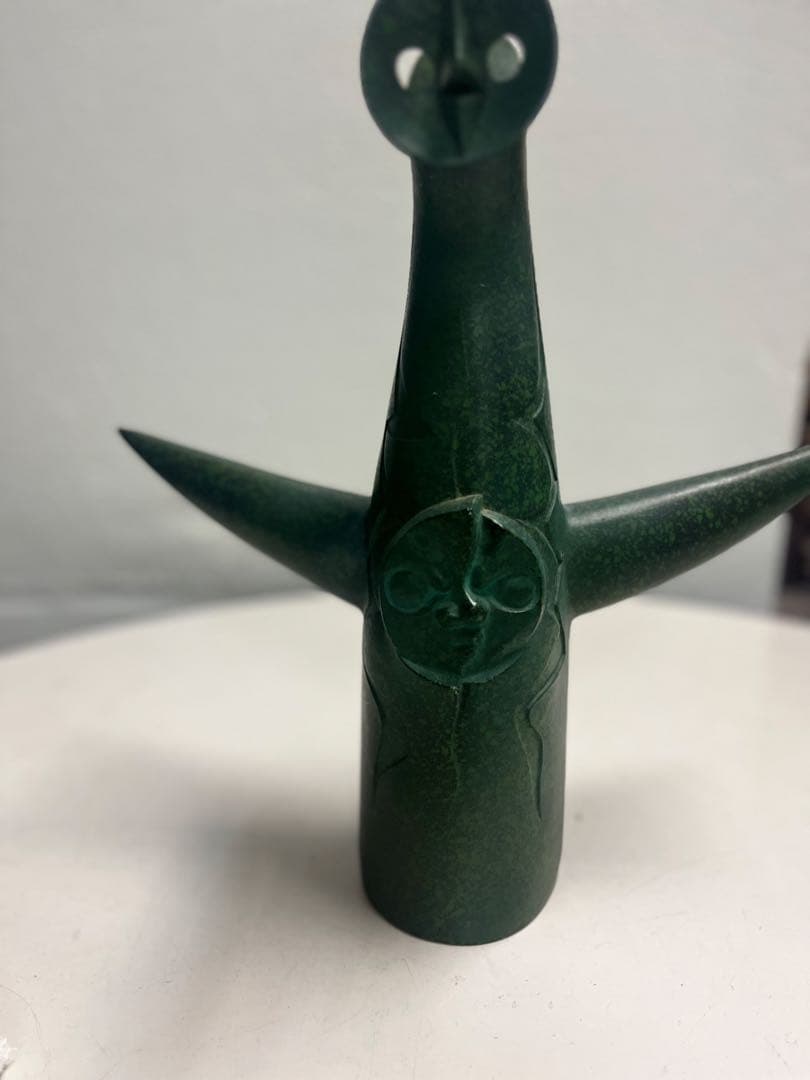 日本万国博覧会　太陽の塔　岡本太郎　1970年　鋳鉄　インテリア飾り　置物