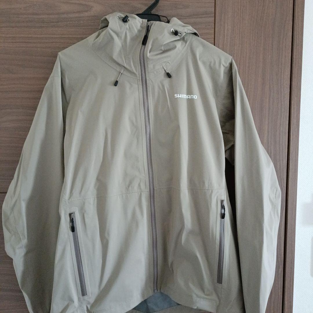 SHIMANO レインギアジャケット01 RA-01JV ベージュ　L　シマノ
