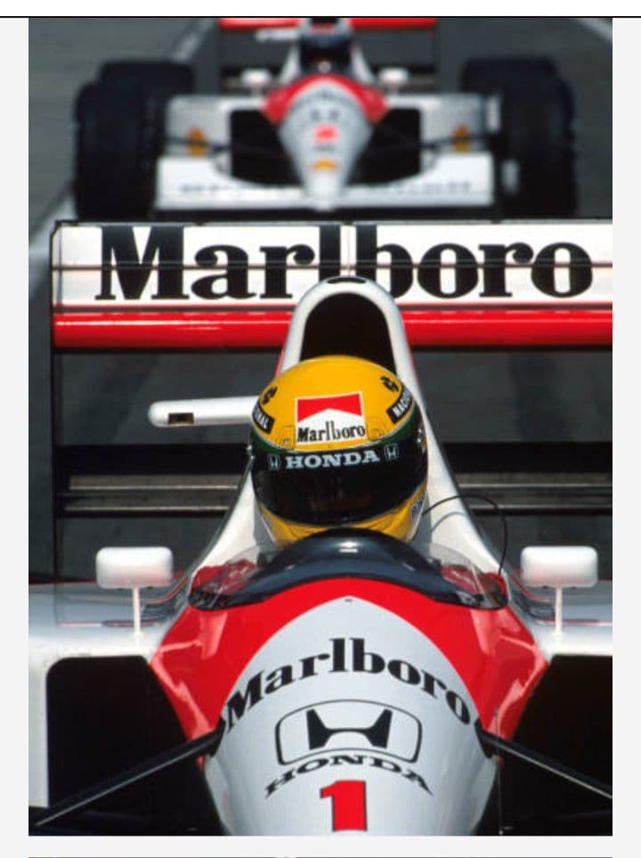 オートアート 1/18 F1 マクラーレン MP4/6 Aセナ Marlboro