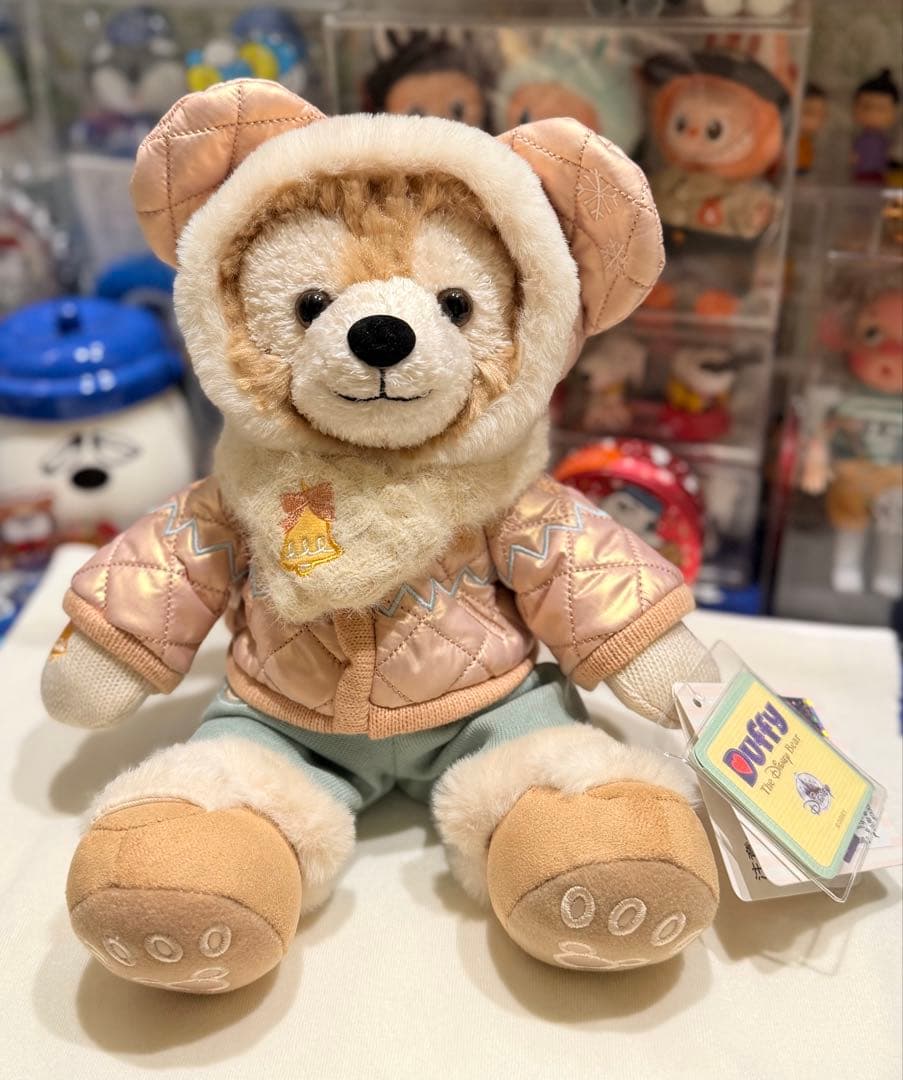 上海ディズニー　スノーマン　ダッフィーぬいぐるみss
