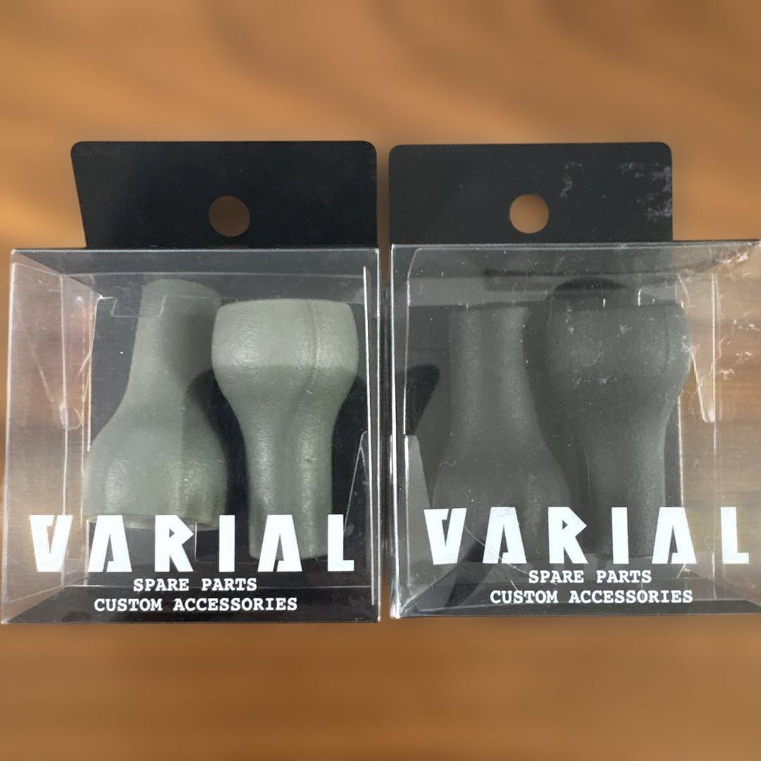 ☆新品☆レアカラー☆DRT　バリアル　スリムノブ　オリーブ　ブラック　2個セット