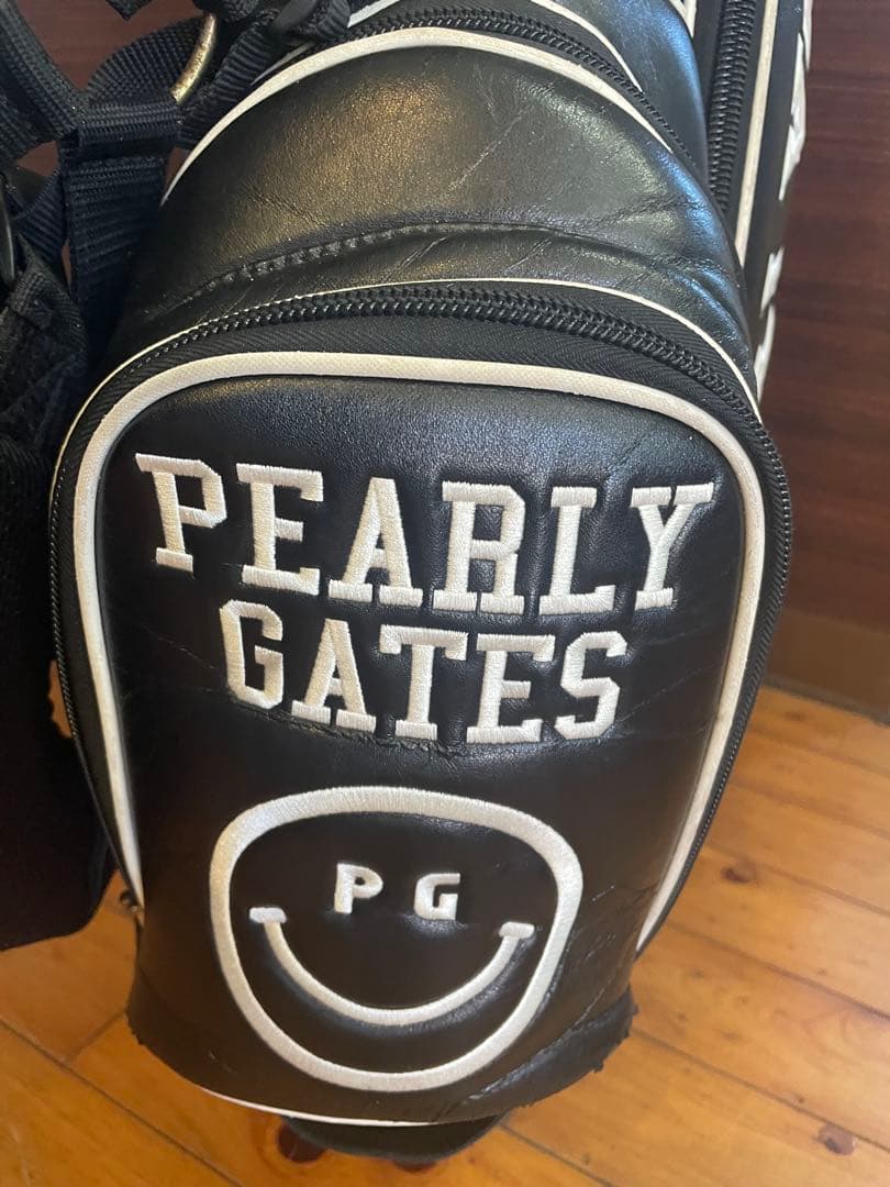 PEARLY GATES ブラックキャディバッグ 1998