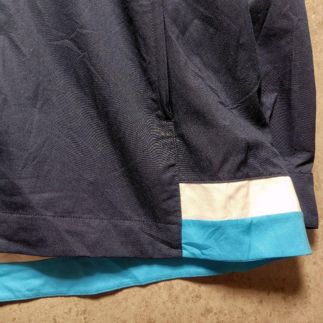 adidas 2XLサイズ チェルシーロゴ入りジャケット ネイビー色 US古着