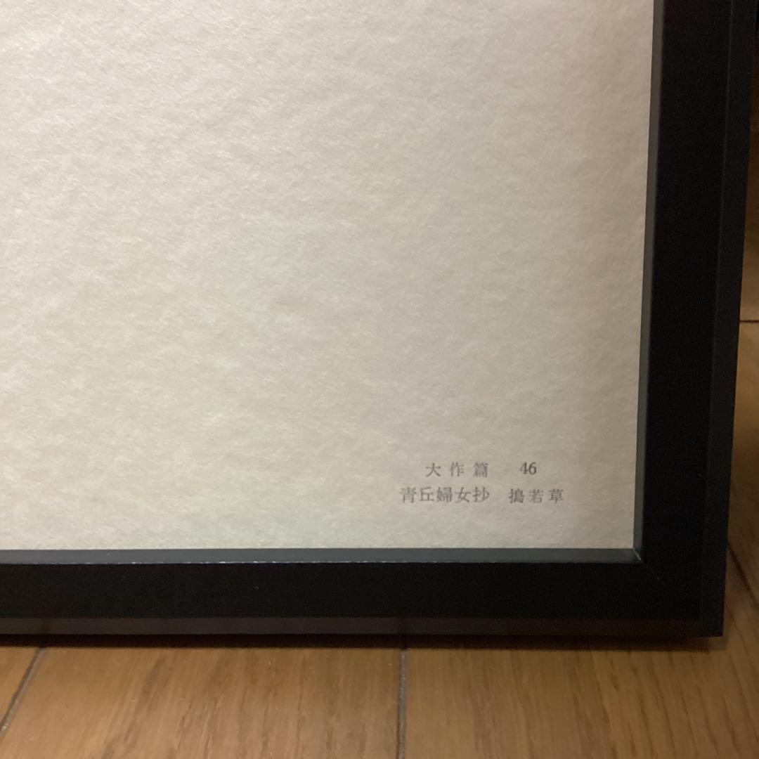 天才画家速水御舟　作品集大作編　便利堂監修　画集　NO 46【青丘婦女抄島若草】