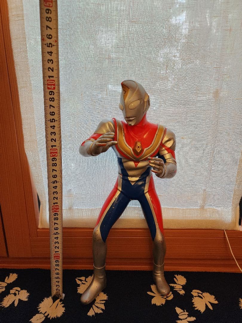 ウルトラマンティガ&ダイナ　メガソフビ　バンダイ　京本コレクション