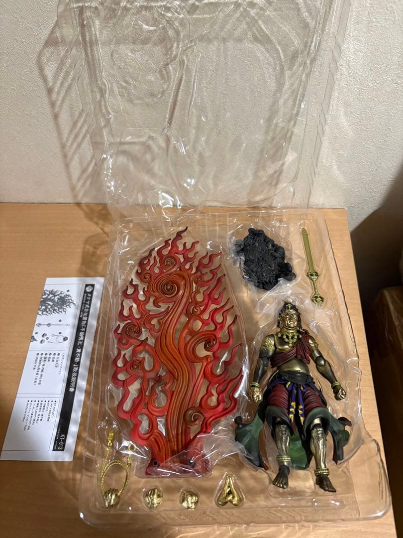 海洋堂 タケヤ式自在置物 不動明王 黄不動 10451251014