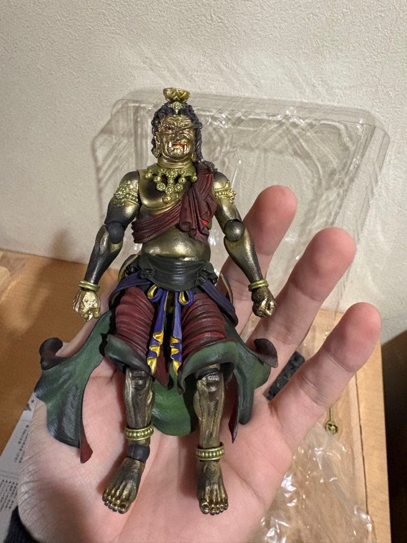 海洋堂 タケヤ式自在置物 不動明王 黄不動 10451251014