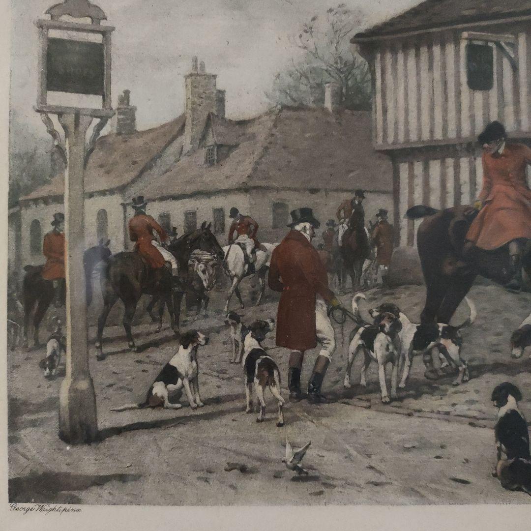 e Wrightジョージライト銅版画『The Shoesでの出会い 』