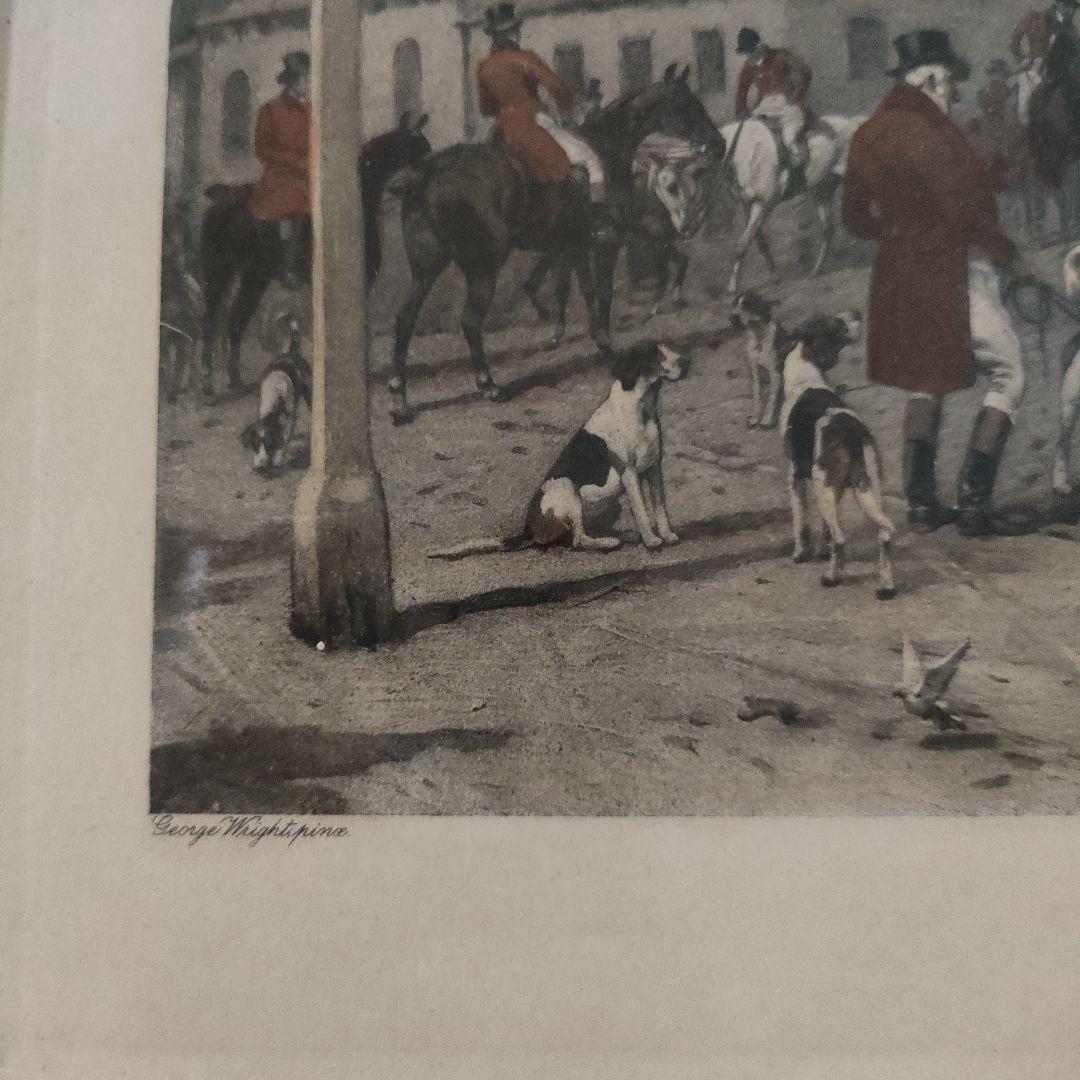 e Wrightジョージライト銅版画『The Shoesでの出会い 』