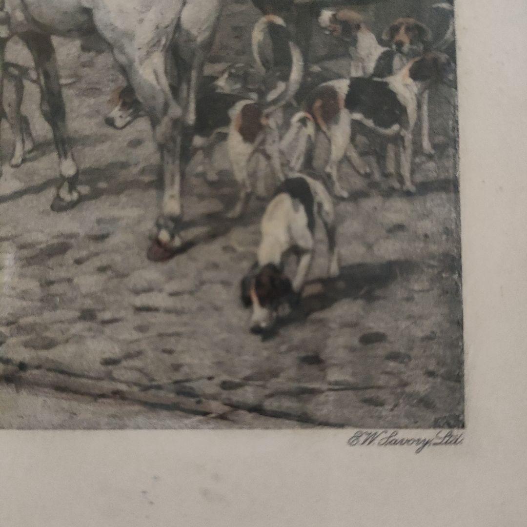 e Wrightジョージライト銅版画『The Shoesでの出会い 』