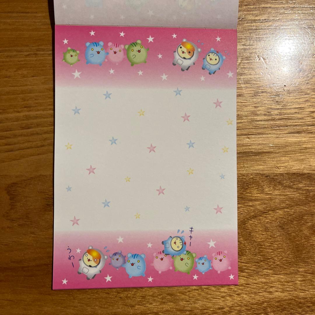 平成レトロ　メモ帳　サンエックス　スペースハムスター