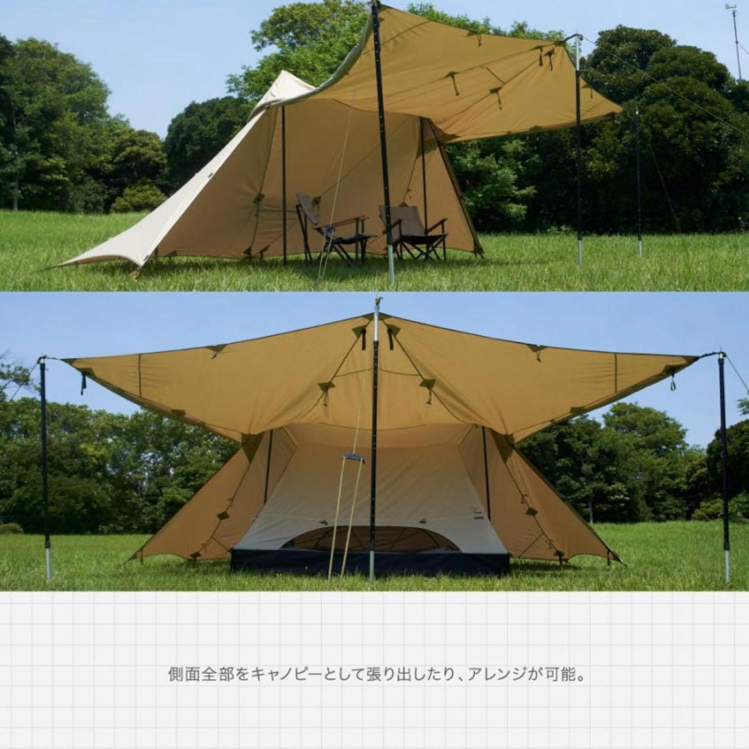 【鎌倉天幕】HIDEOUT TC 2泊のみ美品