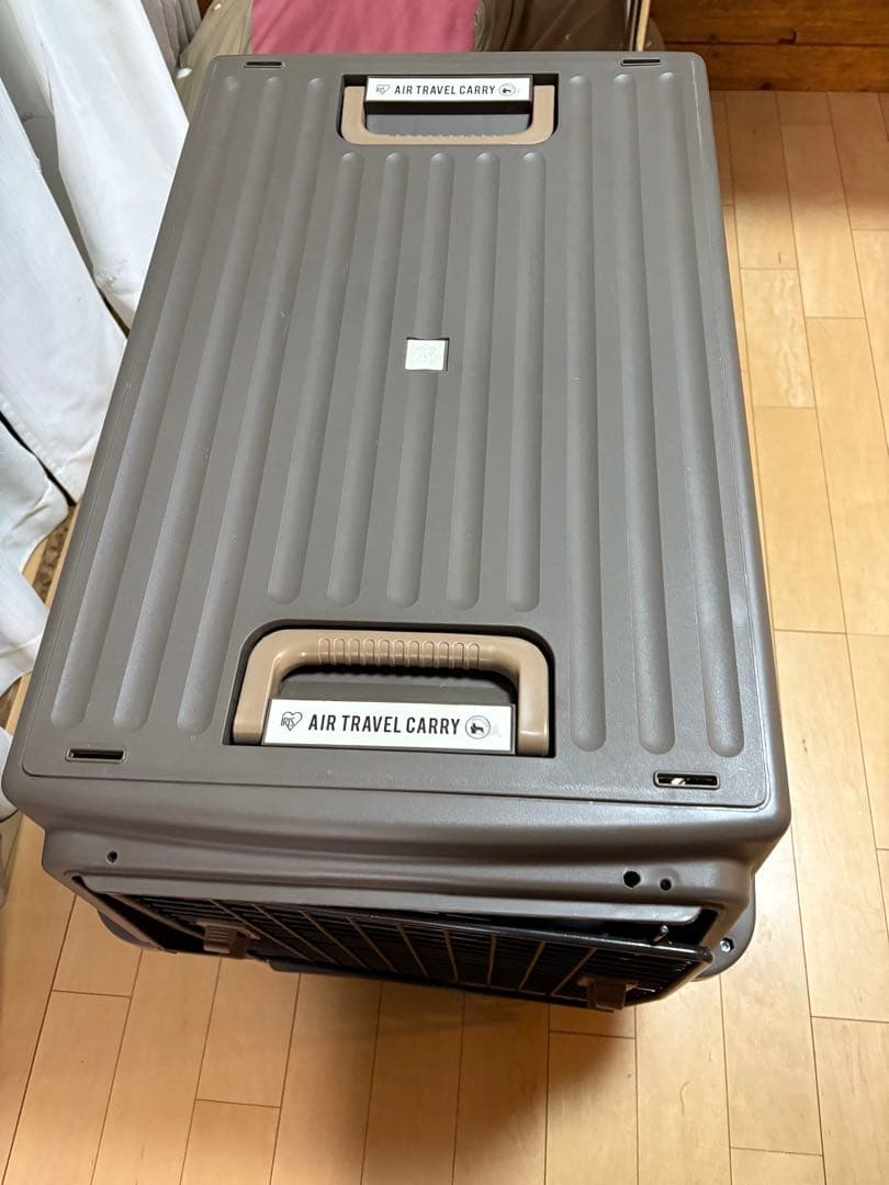 ケージ　アイリスオーヤマキャリー Lサイズ ブラウン　犬用キャリー空輸対応