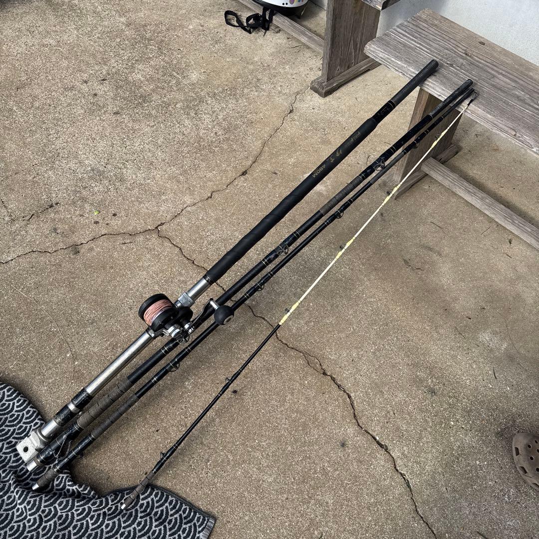 ダイコー フルフィールドクエ480M USダイワソルティストLD35Hセット