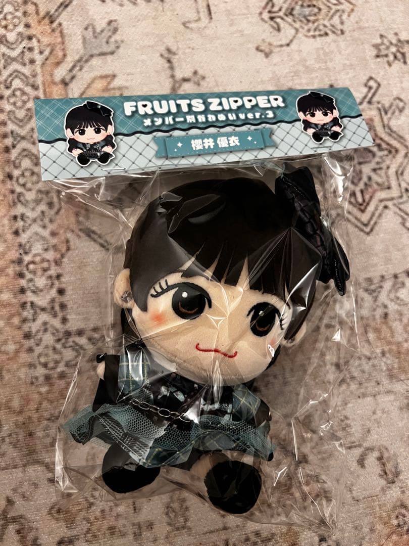 FRUITS ZIPPER　東京ドーム　カプセル　トートバッグ櫻井優衣7点セット