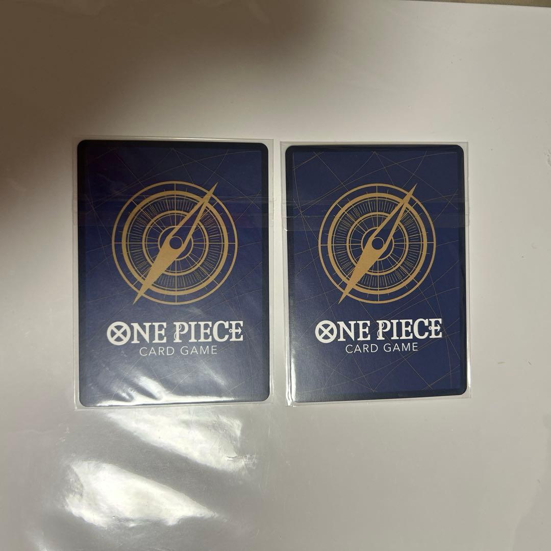 ワンピース　カードゲーム　ヤマト　フラッグシップ　プロモ　2枚。