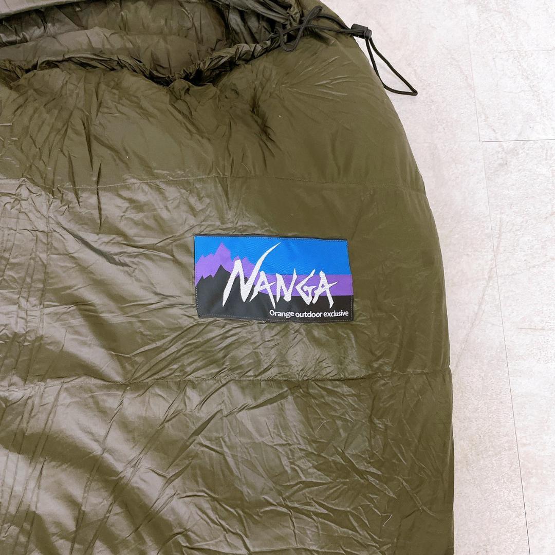 NANGA ダウンシュラフ 120 Orange Outdoor別注モデル