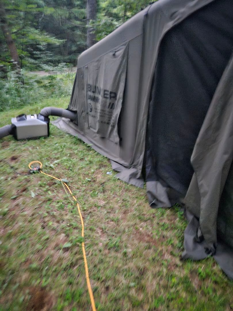 banker air tent 　BONFLAG Air Bedもお付けします。