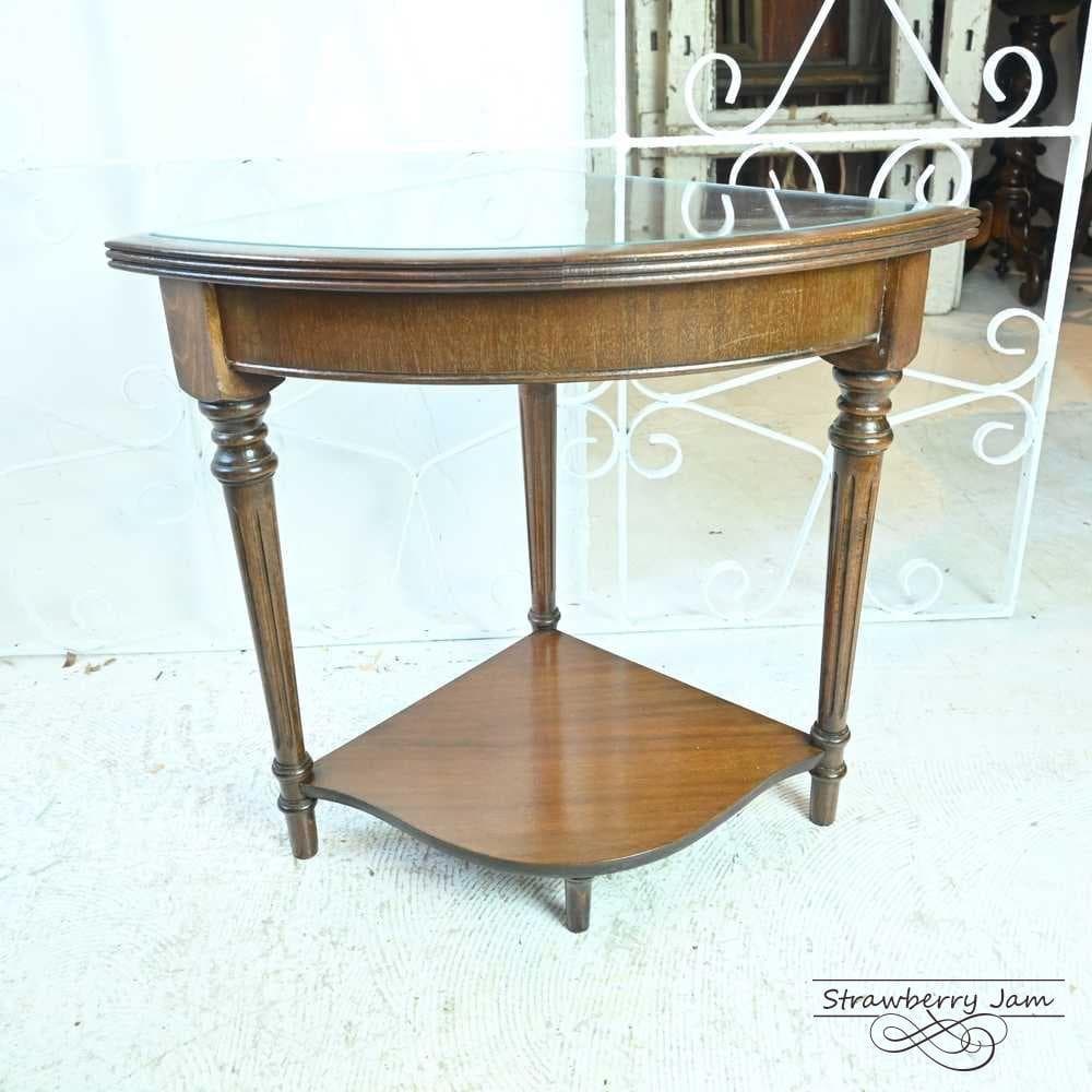 雅*様 【早い者勝ち】L3705-264 英国アンティーク 丸テーブル ネストテ