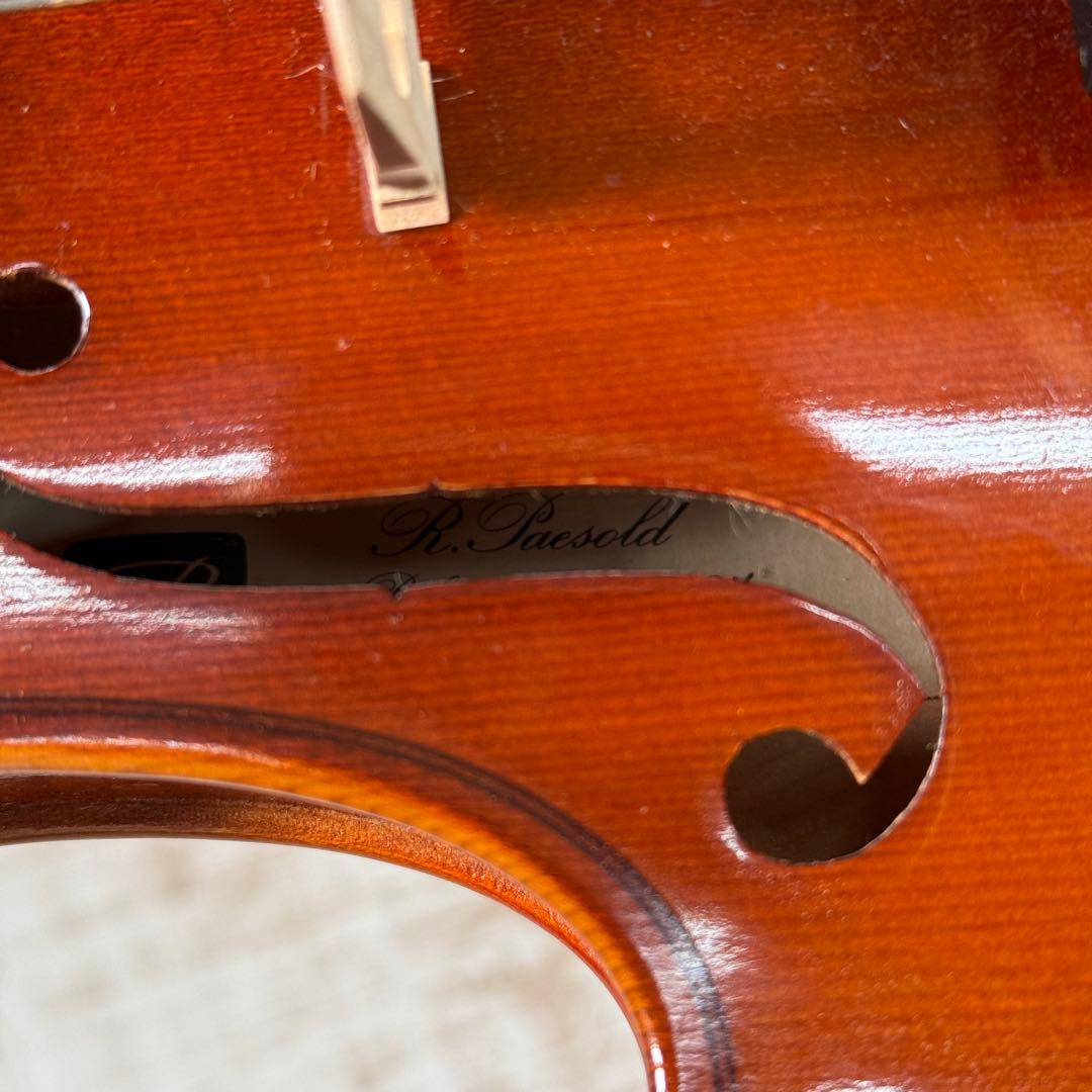 R.Paesold No.802 バイオリン 4/4 ヒペゾルト 弓付