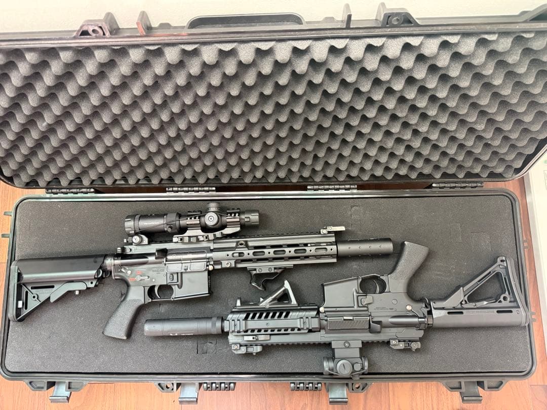 サバゲー　ハードガンケース