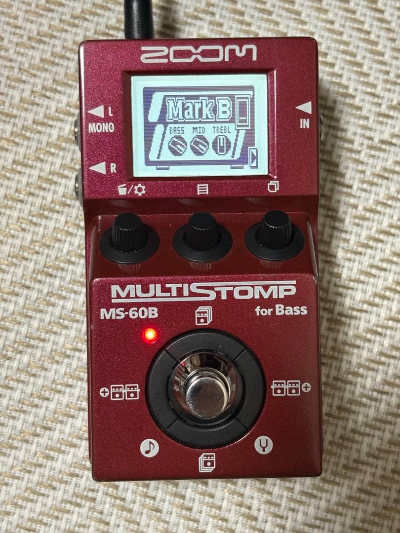 【おまけ付き】ZOOM MS-60B マルチエフェクター