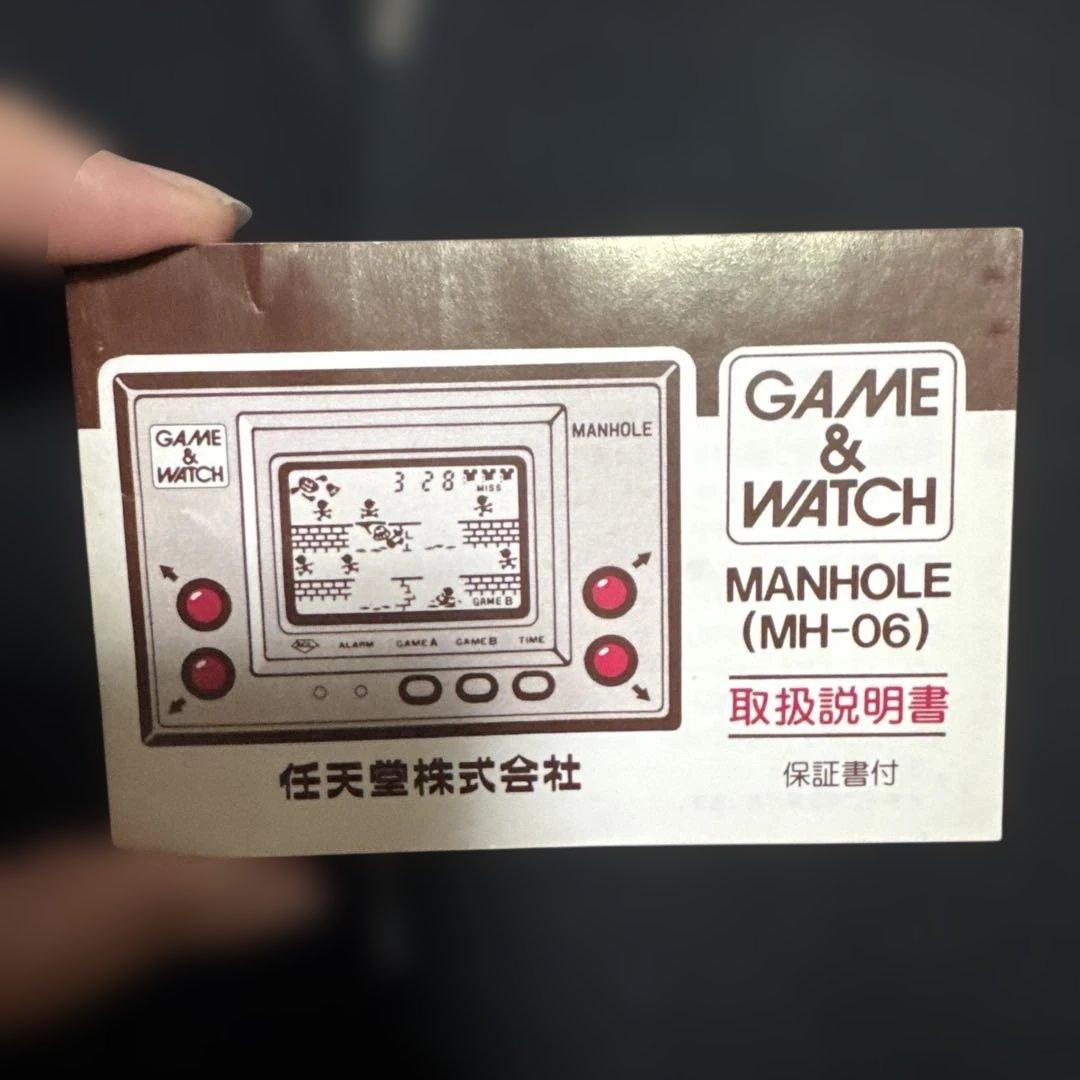 その他 Nintendo GAME & WATCH GOLD MANHOLE
