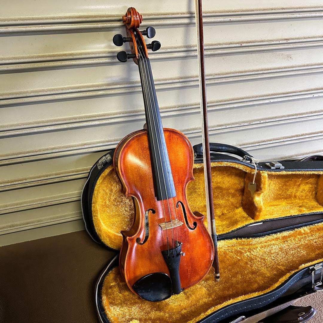 CK37★バイオリン★ 音響機器 バイオリン 弦楽器 弓あり ケースあり