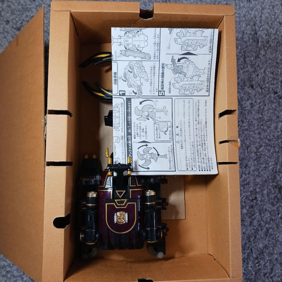 忍風戦隊ハリケンジャー　DX戦隊ロボ 旋風人 轟雷神 天空神 風雷神