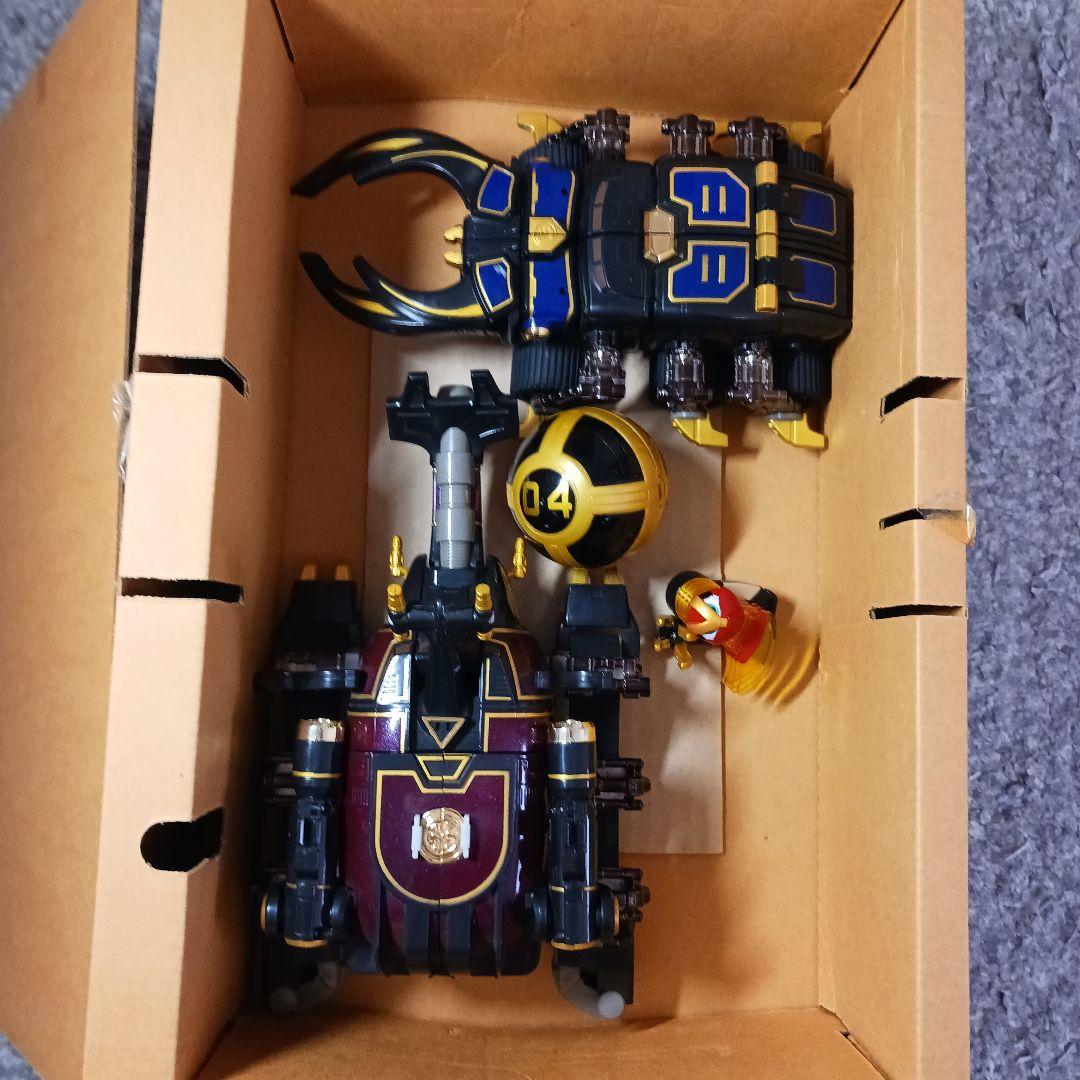 忍風戦隊ハリケンジャー　DX戦隊ロボ 旋風人 轟雷神 天空神 風雷神