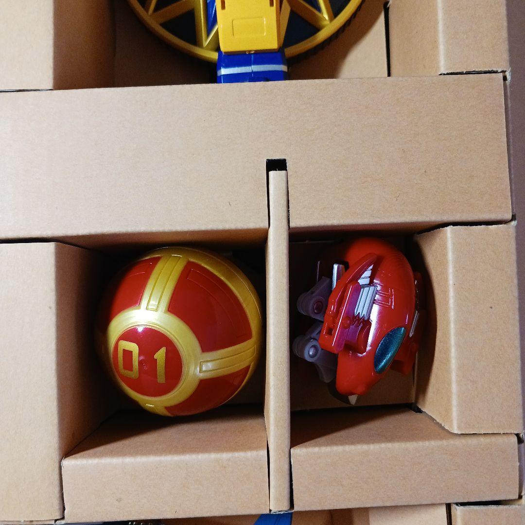 忍風戦隊ハリケンジャー　DX戦隊ロボ 旋風人 轟雷神 天空神 風雷神